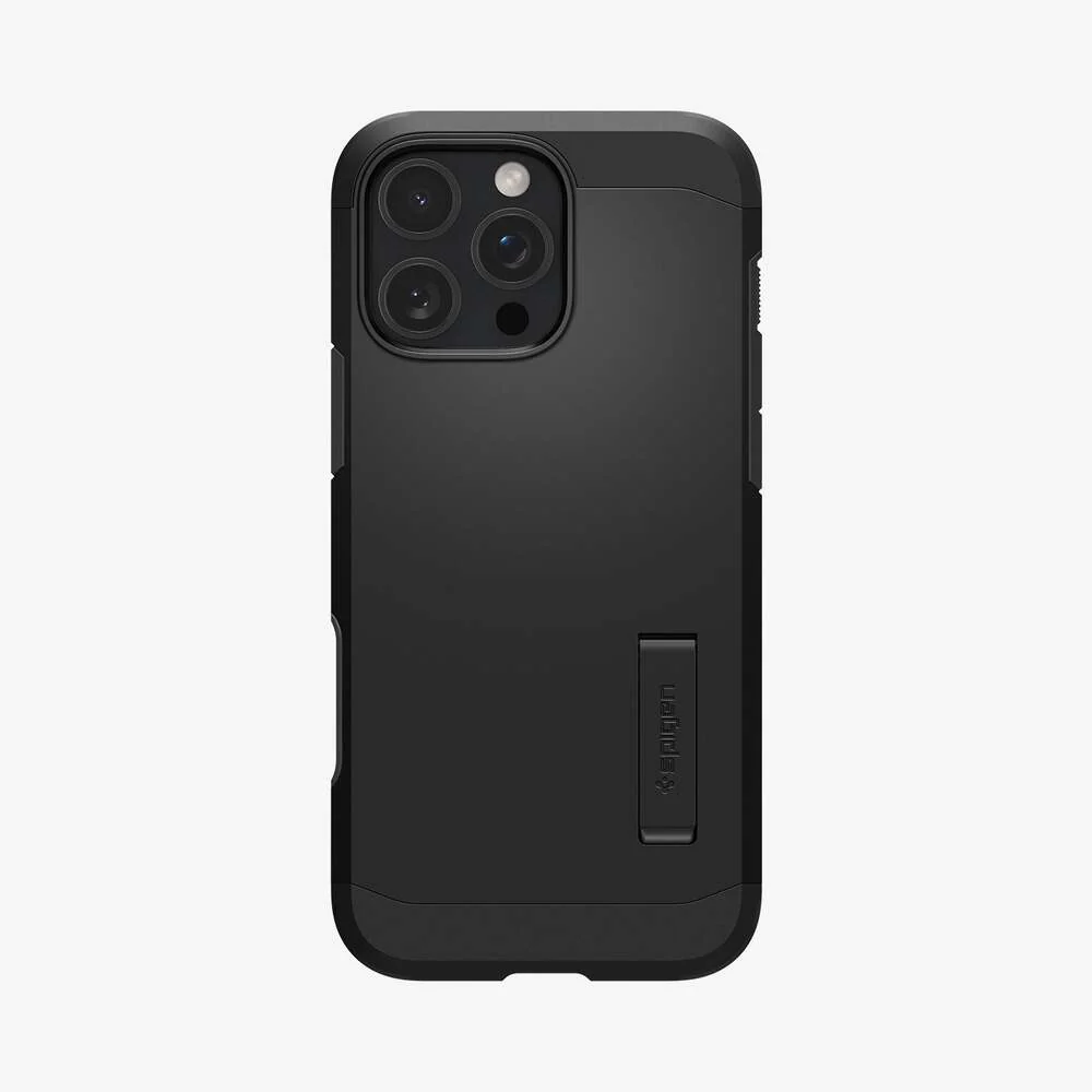 Spigen Apple iPhone 16 Pro Tough Armor T AI (MagFit) Case (Black) - Image 3