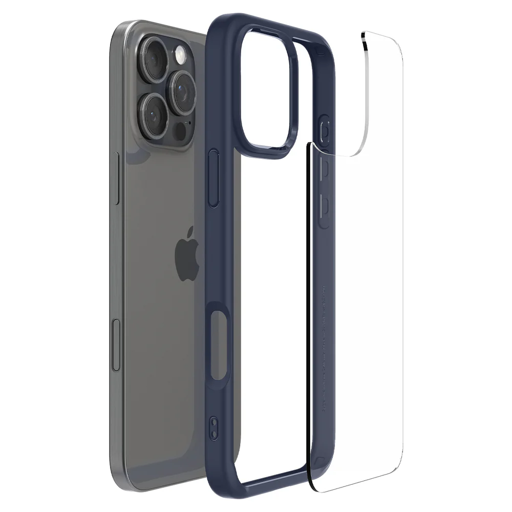 Spigen Apple iPhone 16 Pro Ultra Hybrid Case (Navy Blue) - Image 5