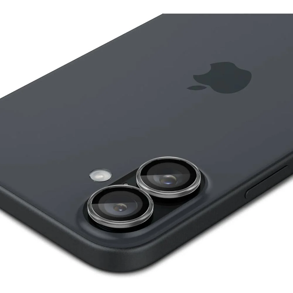 Spigen Apple iPhone 17 EZ Fit GLAS.tR Optik Pro 2PCS Camera Lens Protector - Clear - Image 4