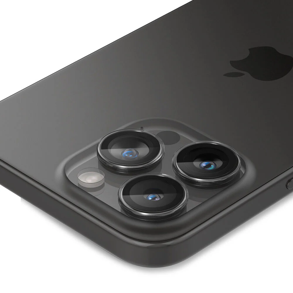 Spigen Apple iPhone 17 Pro Max EZ Fit GLAS.tR Optik Pro 2PCS Camera Lens Protector - Clear - Image 4
