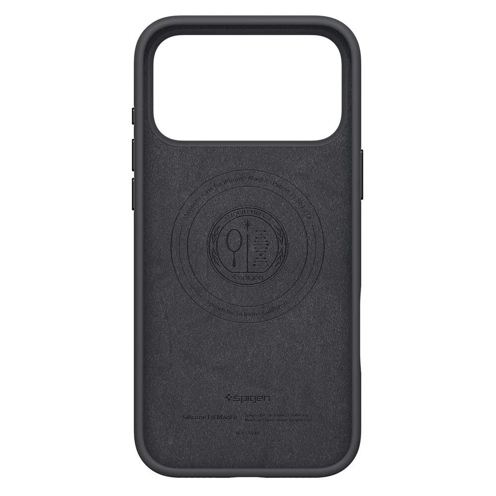 Spigen Apple iPhone 17 Pro Max Silicone Fit (MagFit) Case - Black - Image 2