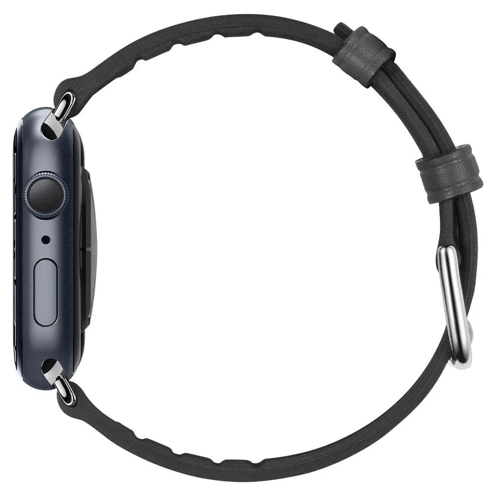 Spigen Apple Watch 41mm 40mm 38mm Retro Fit Wristband (Black) - Image 4