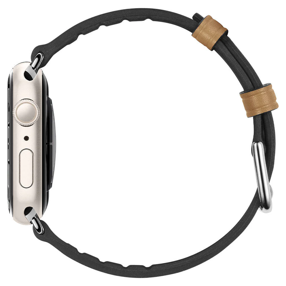 Spigen Apple Watch 41mm 40mm 38mm Retro Fit Wristband (Brown) - Image 4