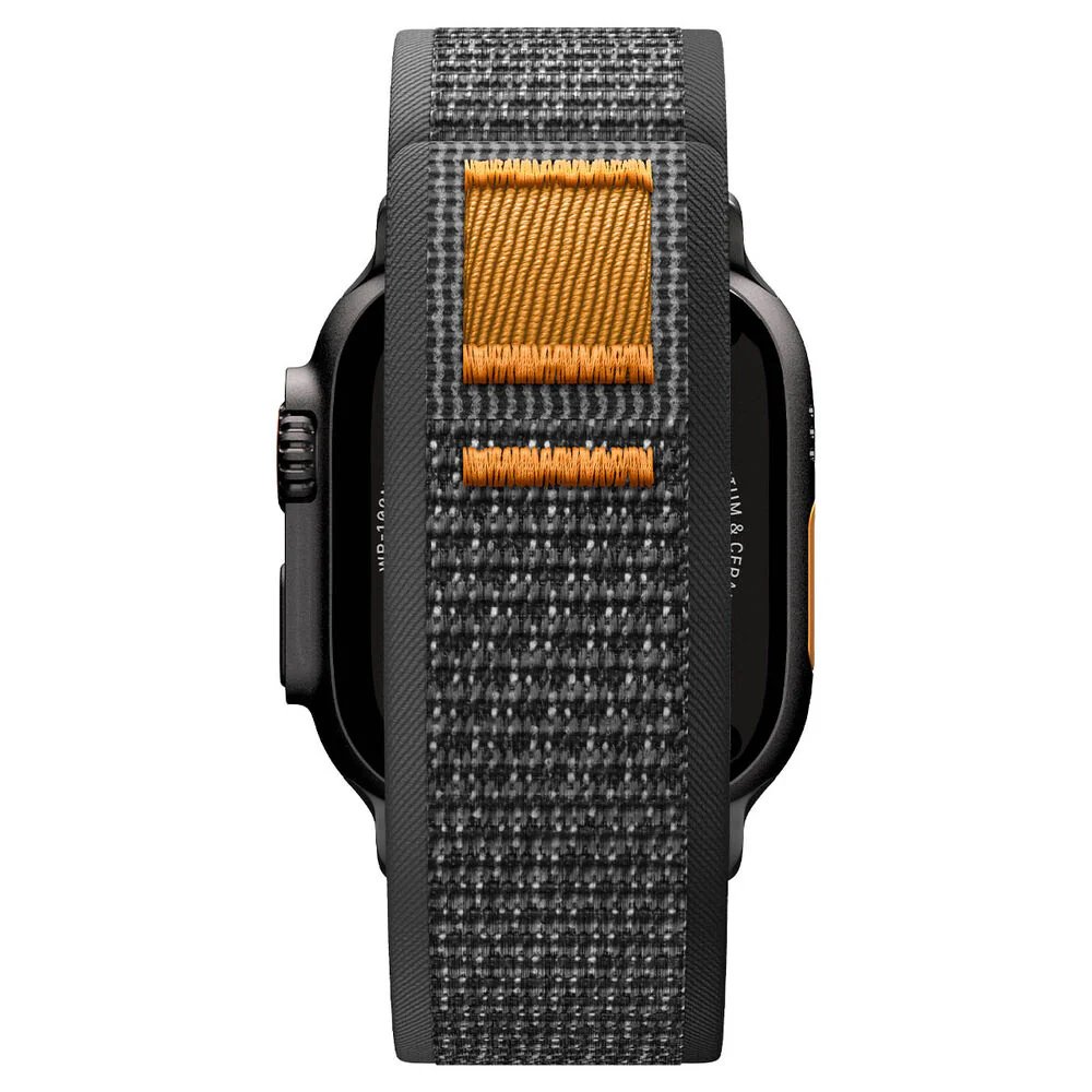 Spigen Apple Watch 42-49mm Athlex Air 2 Wristband (Active Black Orange) - Image 4