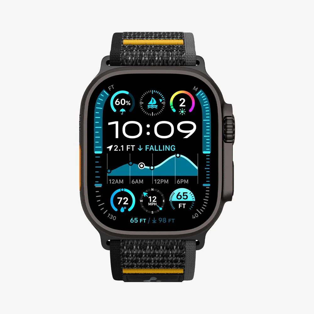 Spigen Apple Watch 42-49mm Athlex Air Wristband (Active Black) - Image 5
