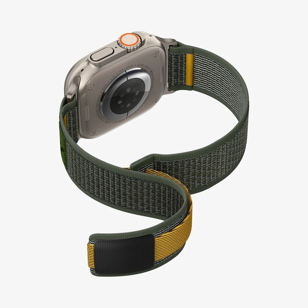 Spigen Apple Watch 42-49mm Athlex Air Wristband (Active Green) - Image 5