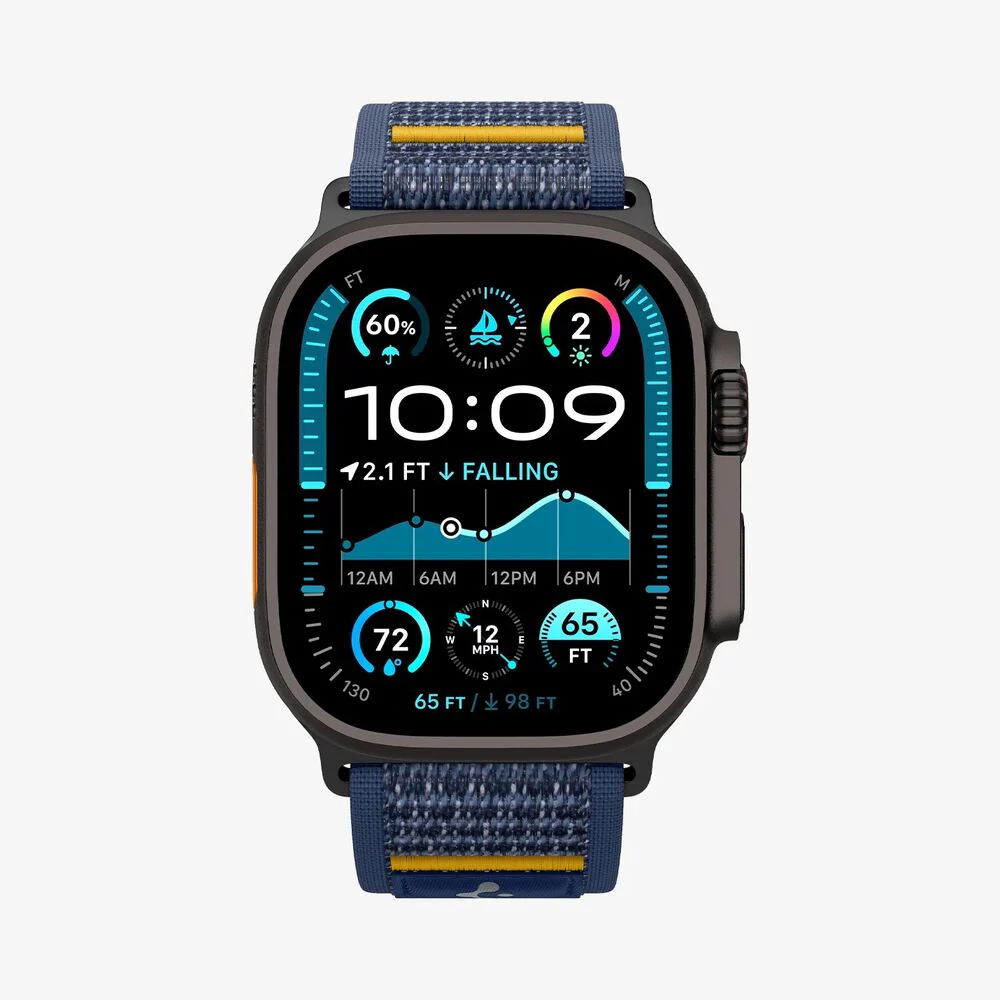 Spigen Apple Watch 42-49mm Athlex Air Wristband (Active Navy) - Image 4