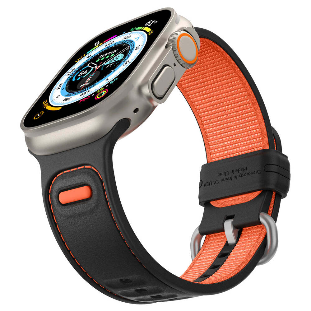 Spigen Apple Watch 42-49mm Athlex Wristband (Active Orange) - Image 5