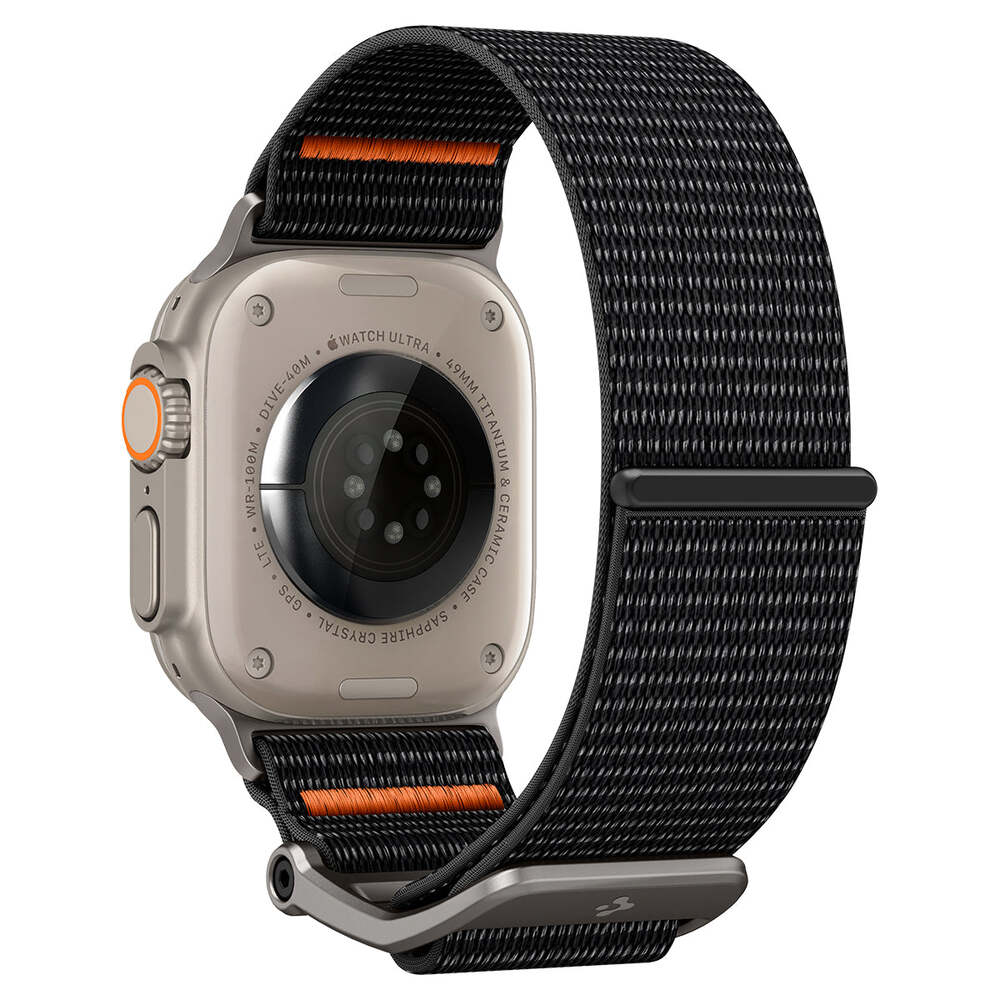 Spigen Apple Watch 42-49mm DuraPro Flex Ultra Wristband (Black) - Image 5