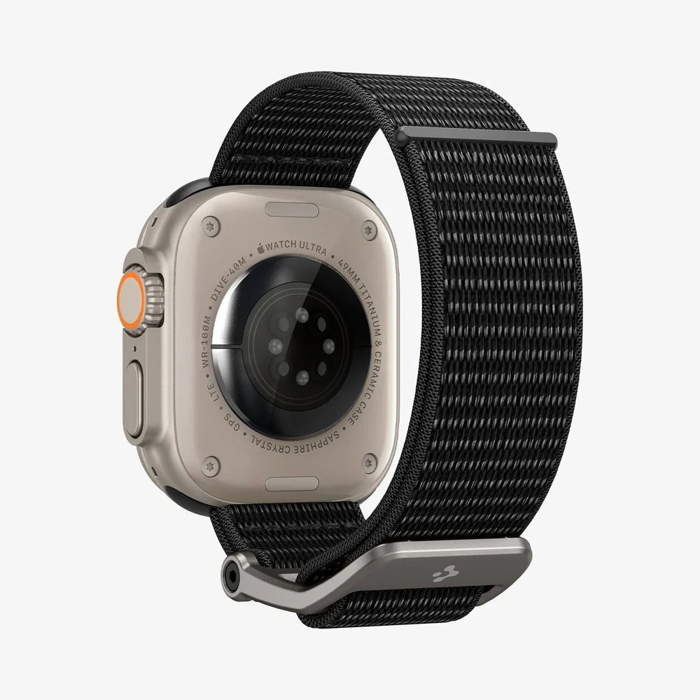 Spigen Apple Watch 42-49mm DuraPro Flex Wristband (Black) - Image 4