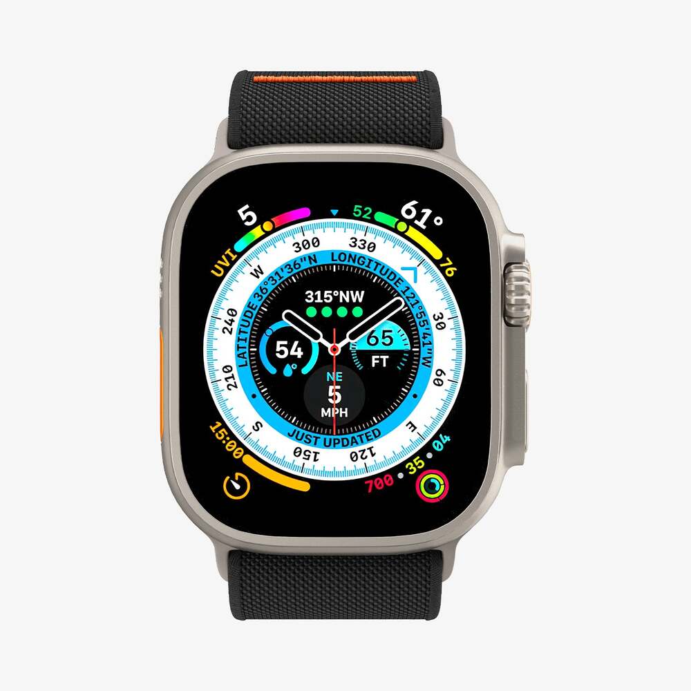 Spigen Apple Watch 42-49mm Lite Fit Ultra Wristband (Black) - Image 4