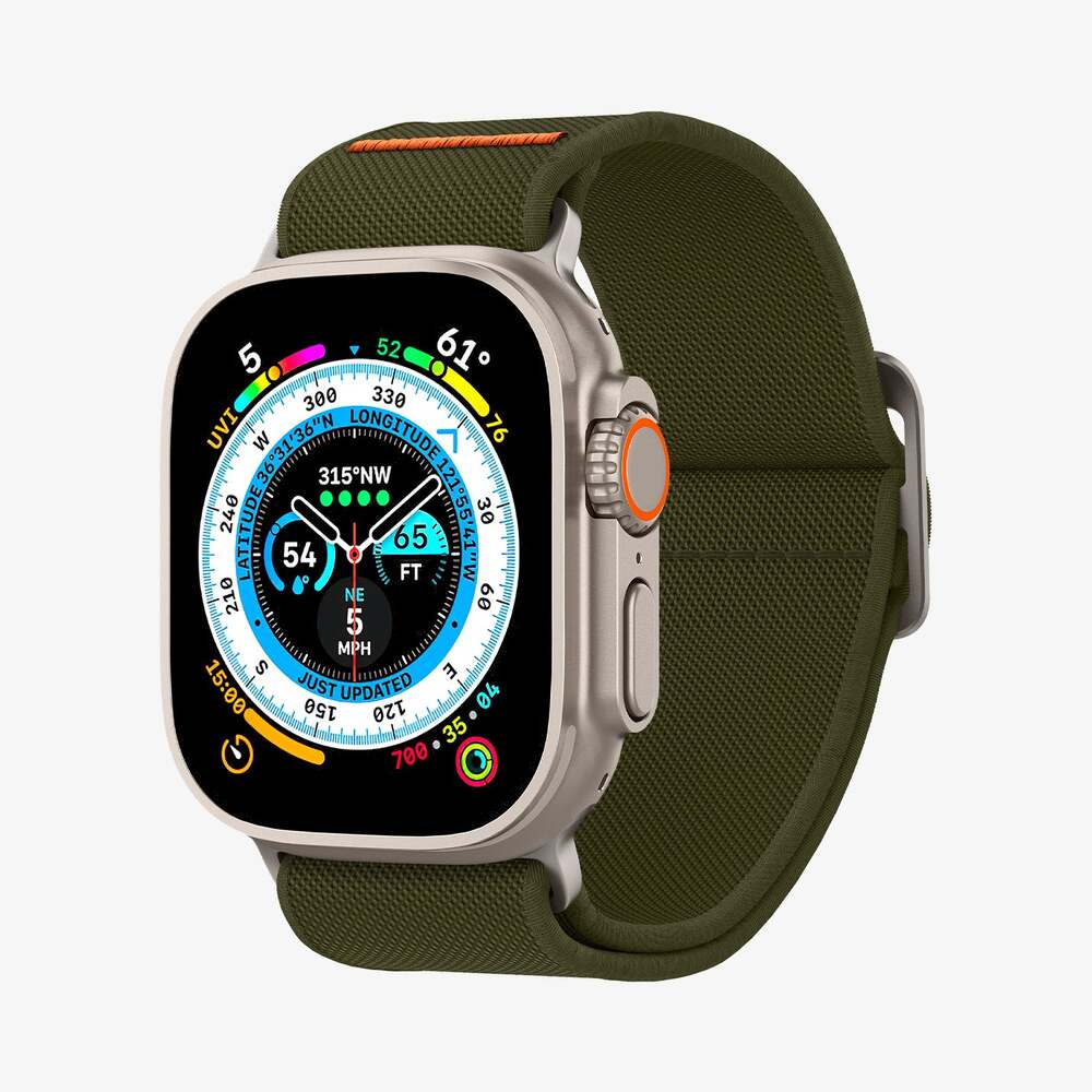Spigen Apple Watch 42-49mm Lite Fit Ultra Wristband (Khaki) - Image 3
