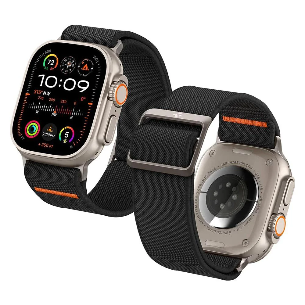 Spigen Apple Watch 42-49mm Lite Fit Ultra Wristband (Orange) - Image 2