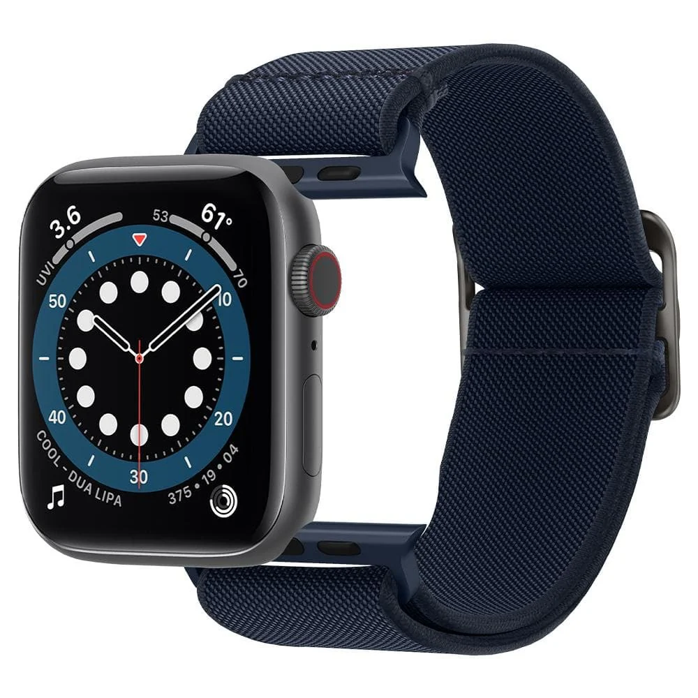 Spigen Apple Watch 42-49mm Lite Fit Wristband (Navy) - Image 5