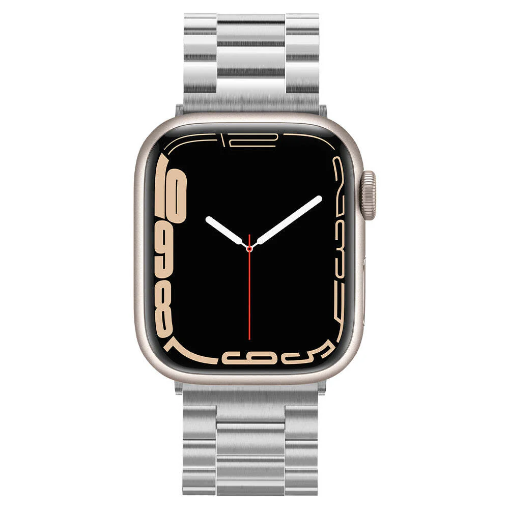 Spigen Apple Watch 42-49mm Modern Fit Wristband (Silver) - Image 2