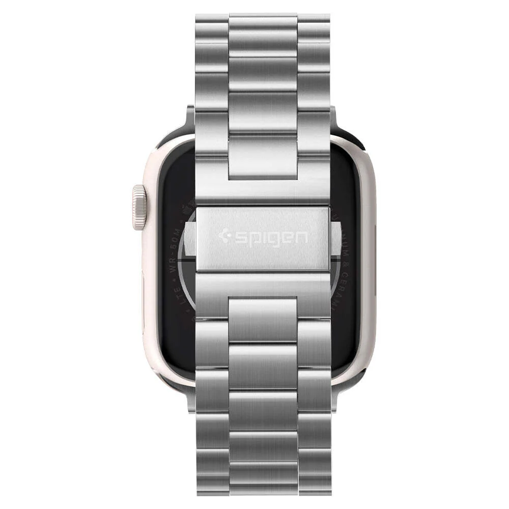 Spigen Apple Watch 42-49mm Modern Fit Wristband (Silver) - Image 3
