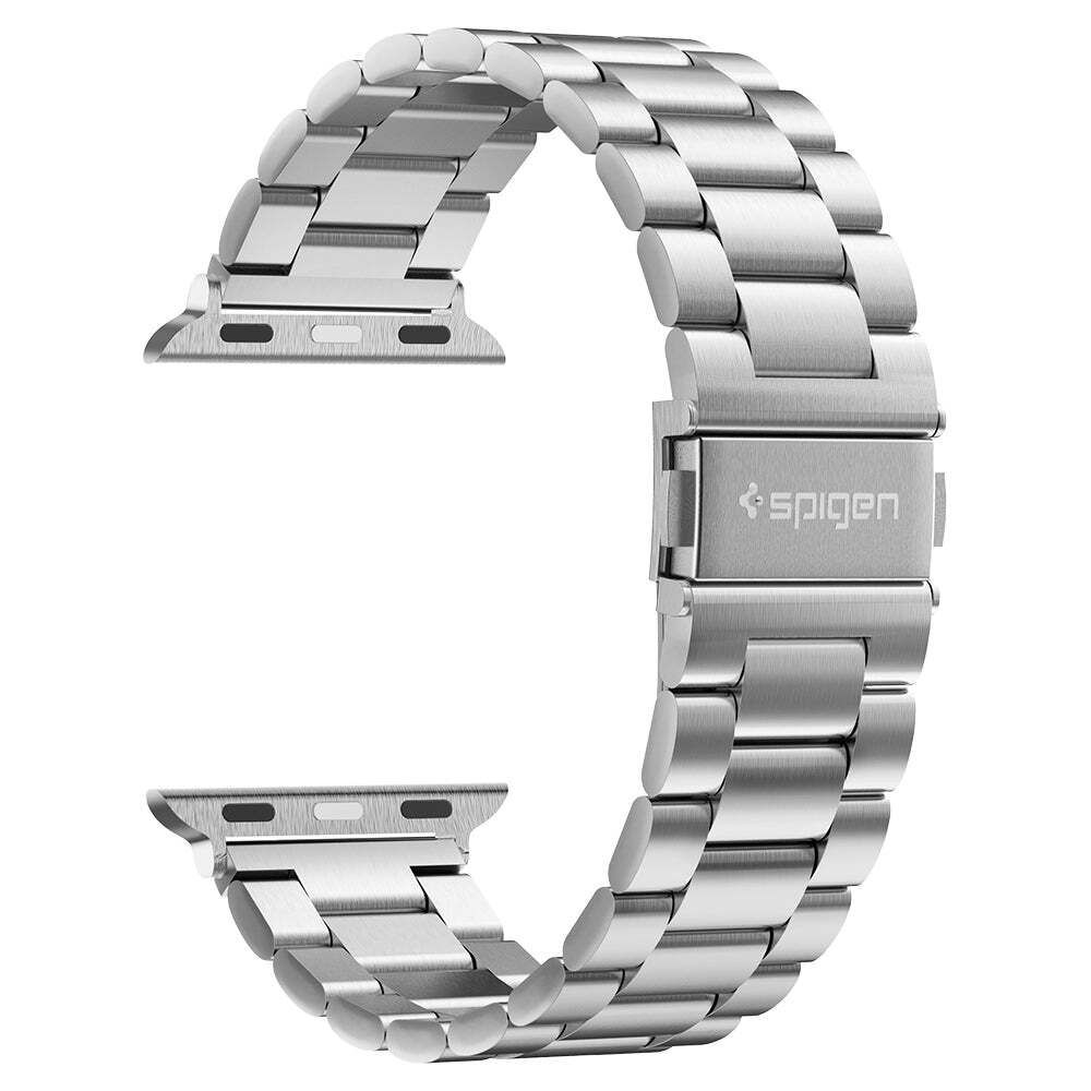 Spigen Apple Watch 42-49mm Modern Fit Wristband (Silver) - Image 5