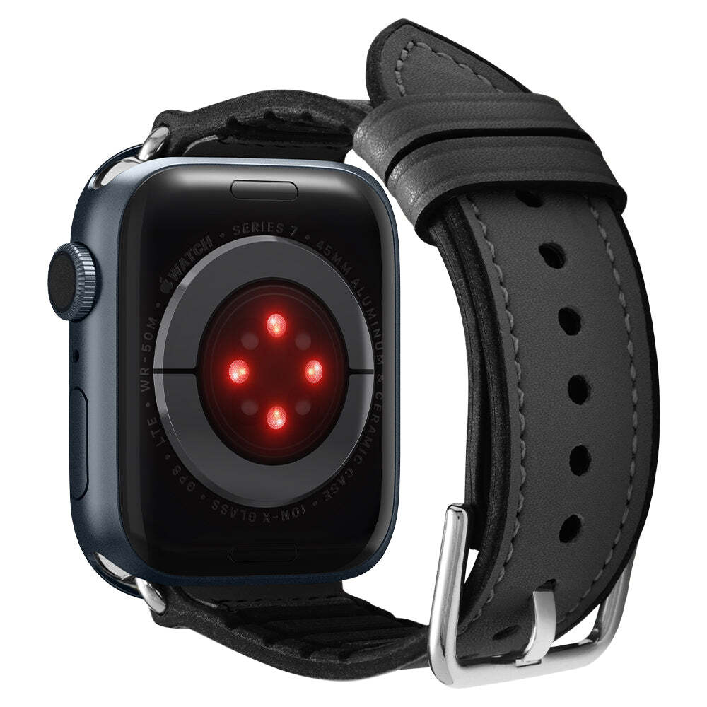 Spigen Apple Watch 42-49mm Retro Fit Wristband (Black) - Image 3