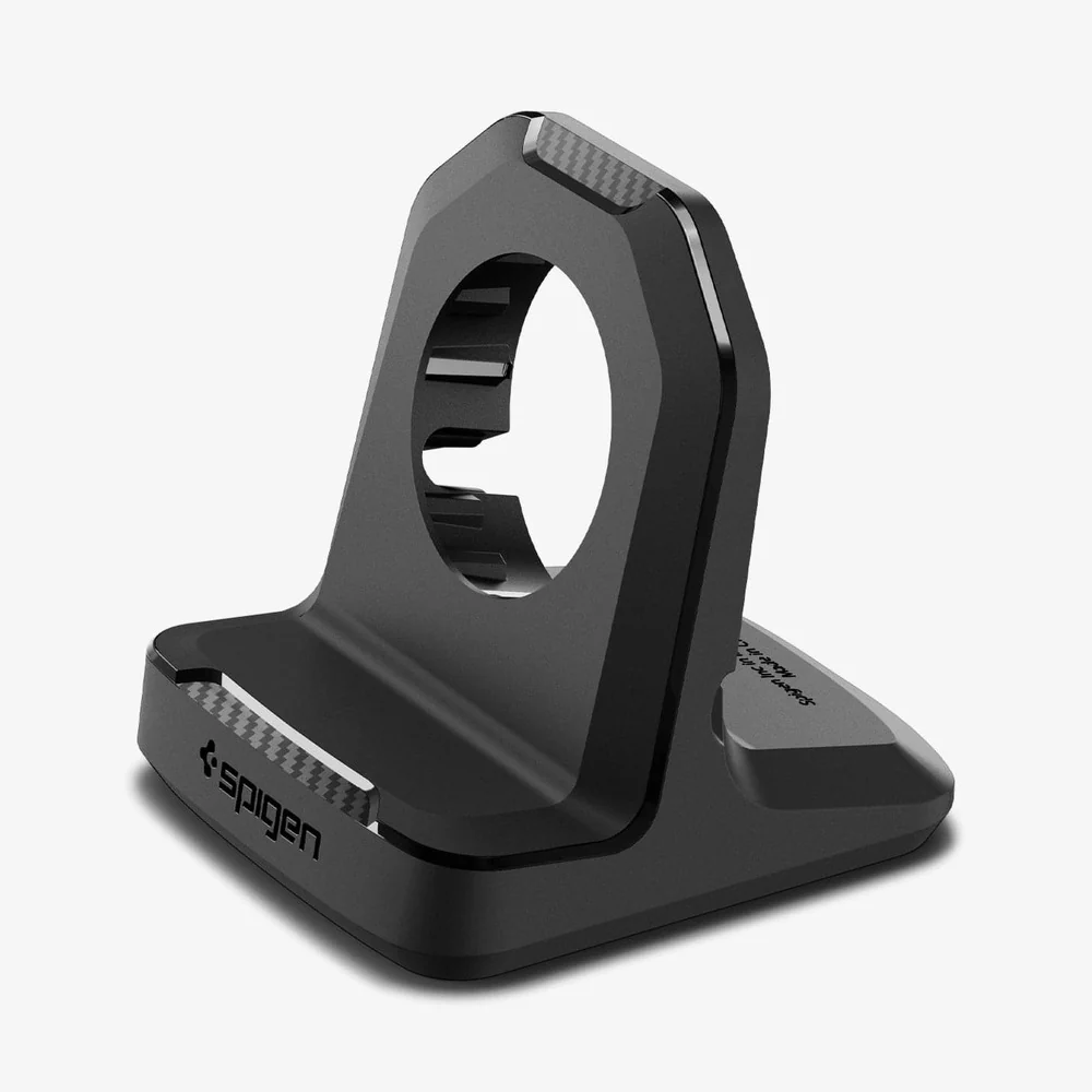 Spigen Apple Watch 42-49mm Rugged Armor Stand Stand and Mount (Black) - Image 3