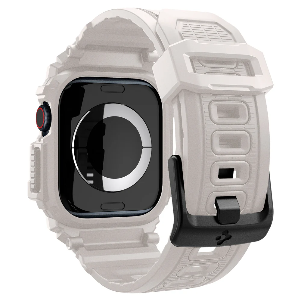 Spigen Apple Watch 42mm Rugged Armor Pro Case (Dune Beige) - Image 6