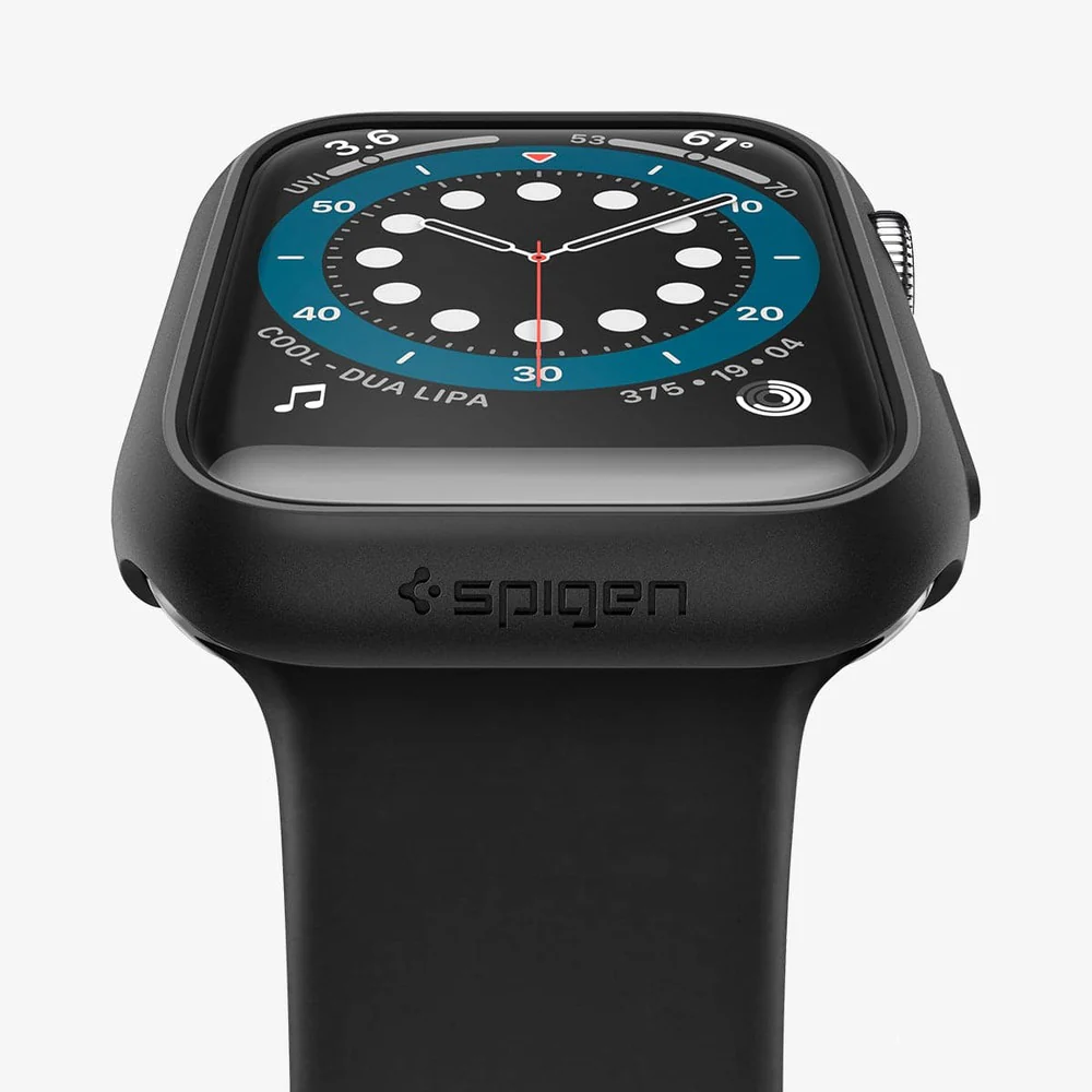 Spigen Apple Watch 44mm Thin Fit Case (Black) - Image 5