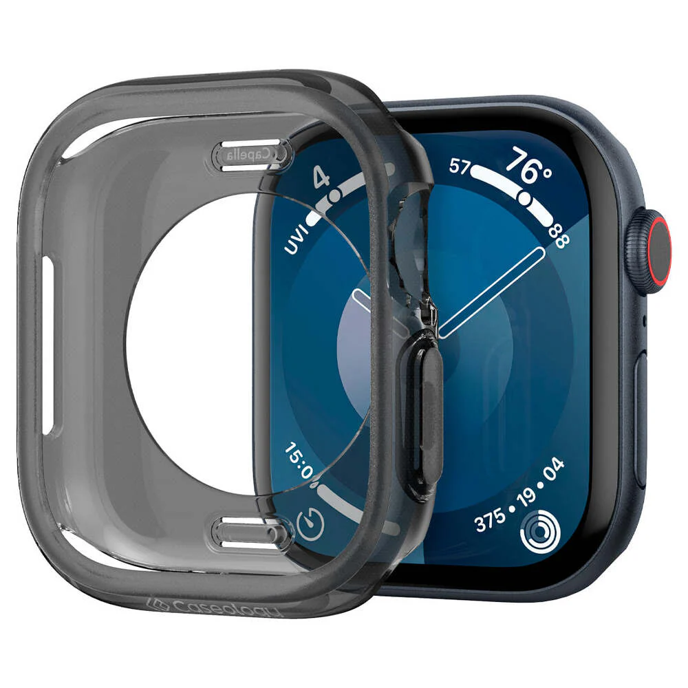 Spigen Apple Watch 46mm Capella Case (Clear Black) - Image 2