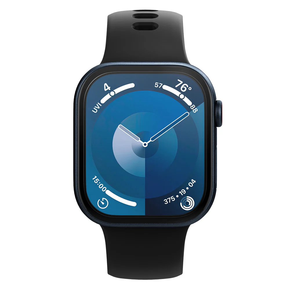 Spigen Apple Watch 46mm Elite Shield EZ Fit Screen Protector 2PCS (Clear) - Image 5