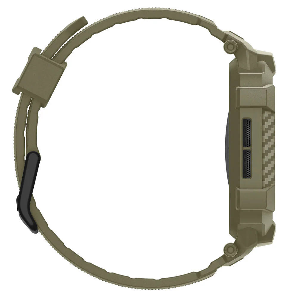 Spigen Apple Watch 46mm Rugged Armor Pro 2 Wristband (Vintage Khaki) - Image 4