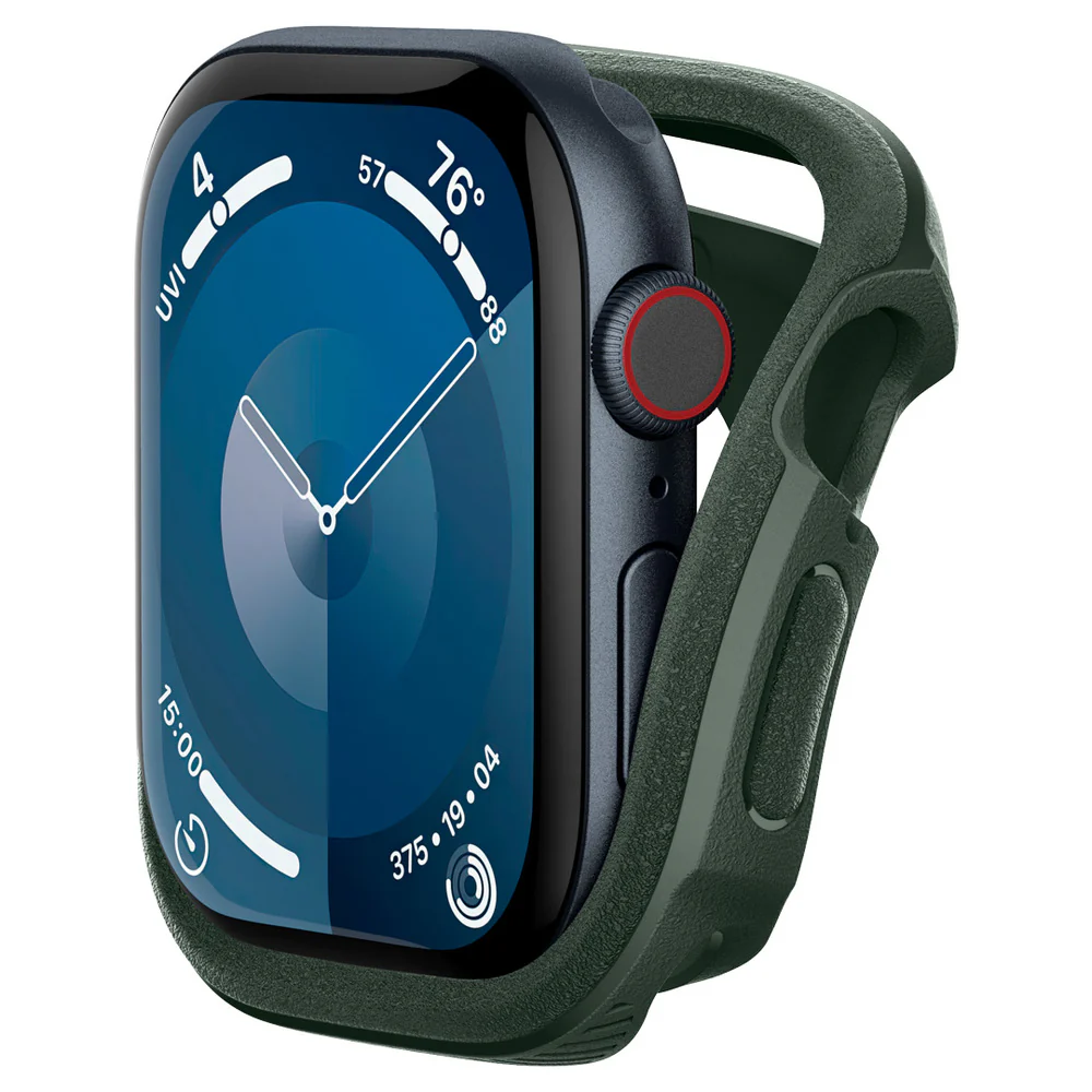 Spigen Apple Watch 46mm Vault Case (Midnight Green) - Image 3