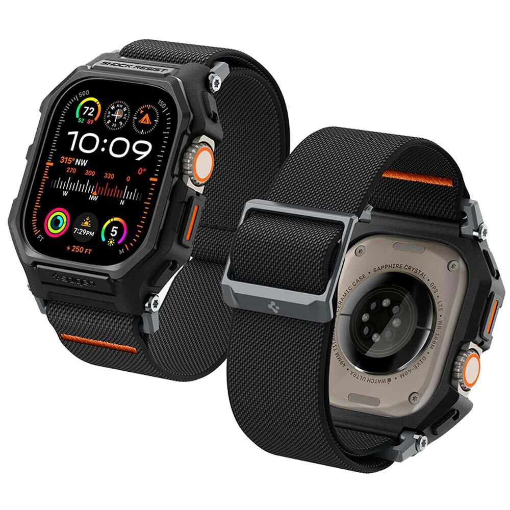 Spigen Apple Watch 49mm Lite Fit Pro Case (Black) - Image 2
