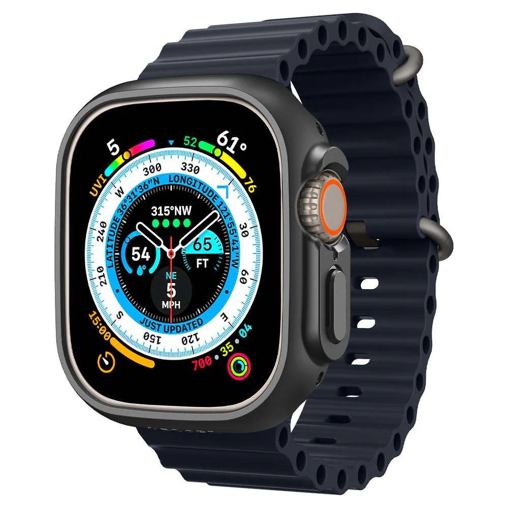 Spigen Apple Watch 49mm Thin Fit Case (Black) - Image 4