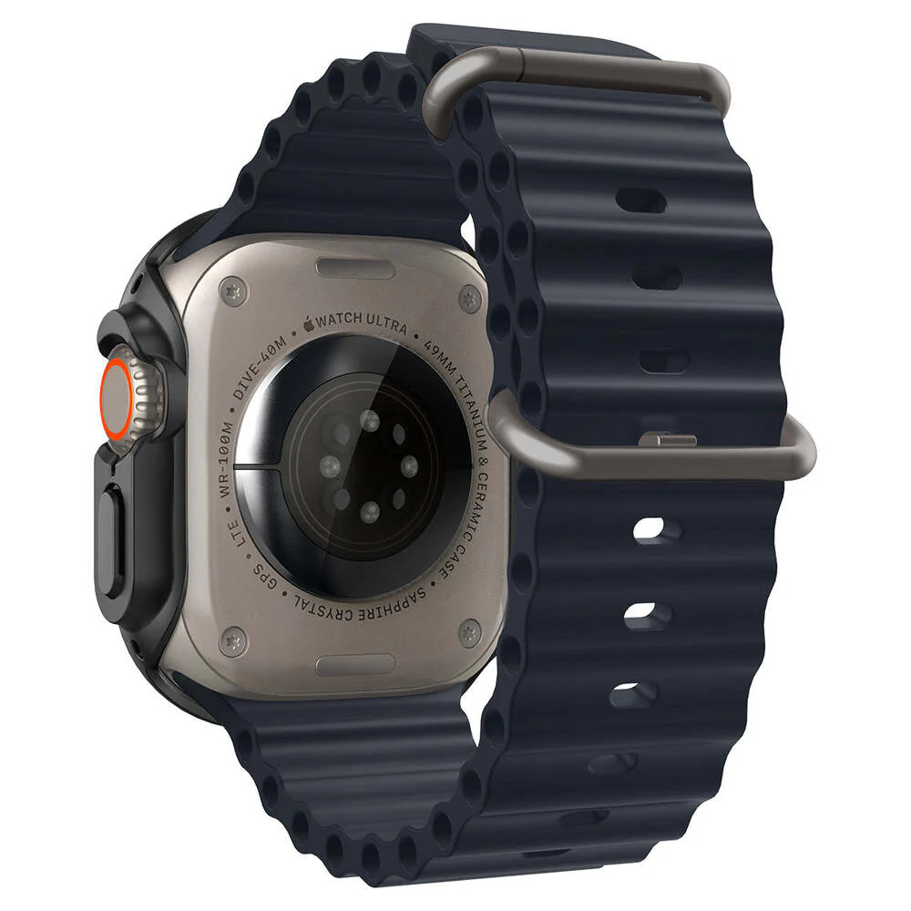 Spigen Apple Watch 49mm Thin Fit Case (Black) - Image 5