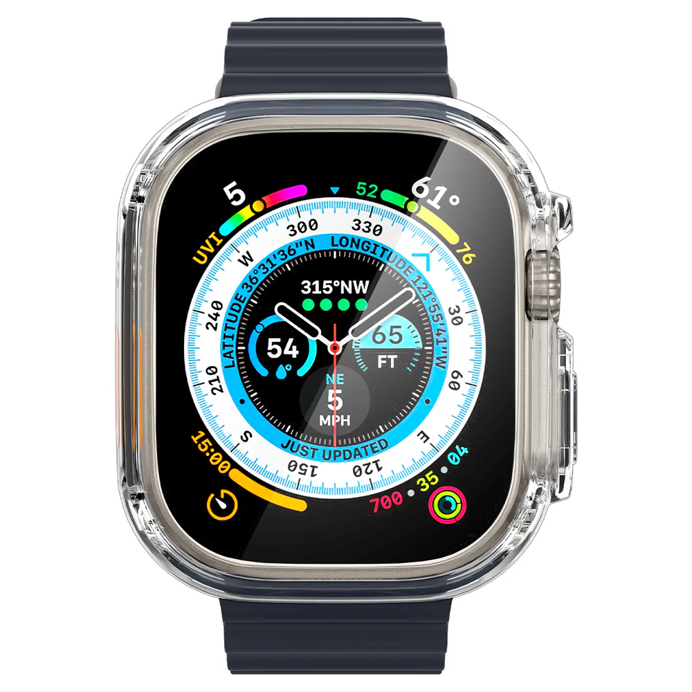 Spigen Apple Watch 49mm Ultra Hybrid Case (Clear) - Image 5