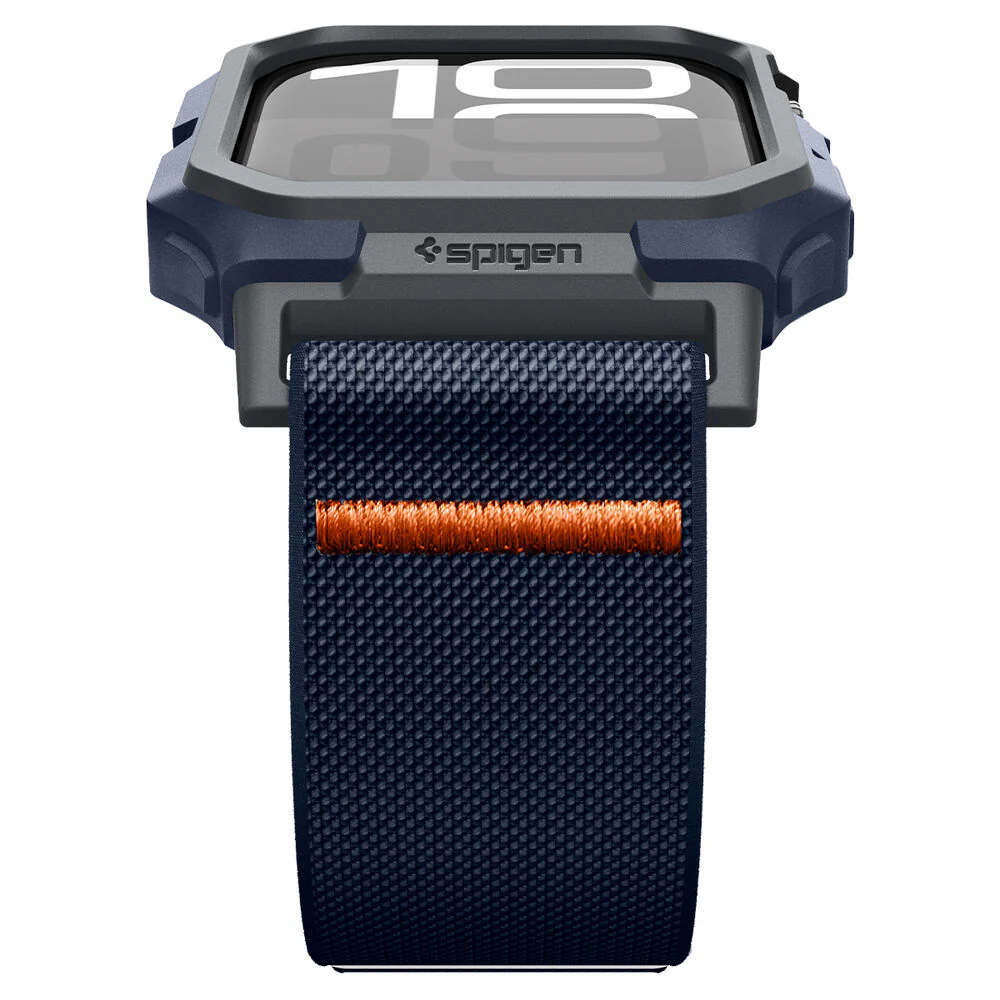 Spigen Apple Watch Series 46mm Lite Fit Pro Case (Navy Blue) - Image 3