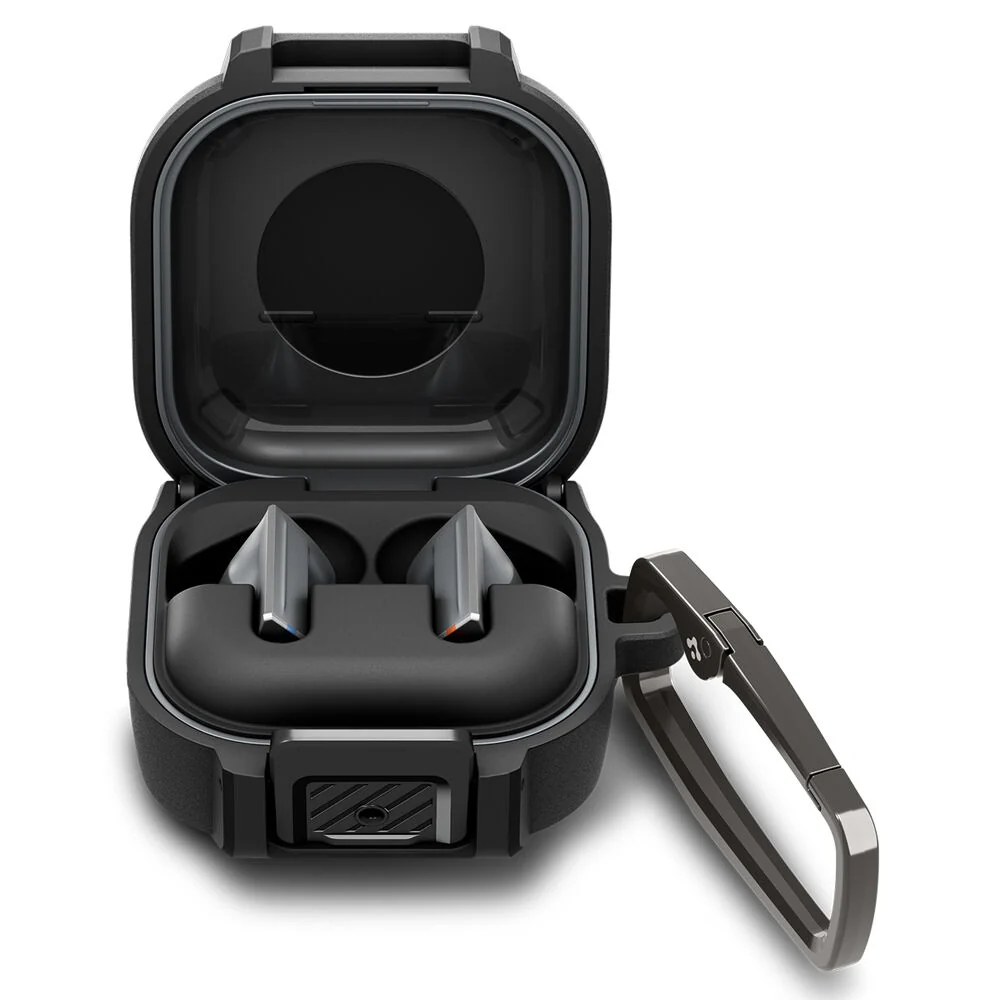 Spigen Galaxy Buds 4 Pro Lock Fit Case (Black) - Image 4