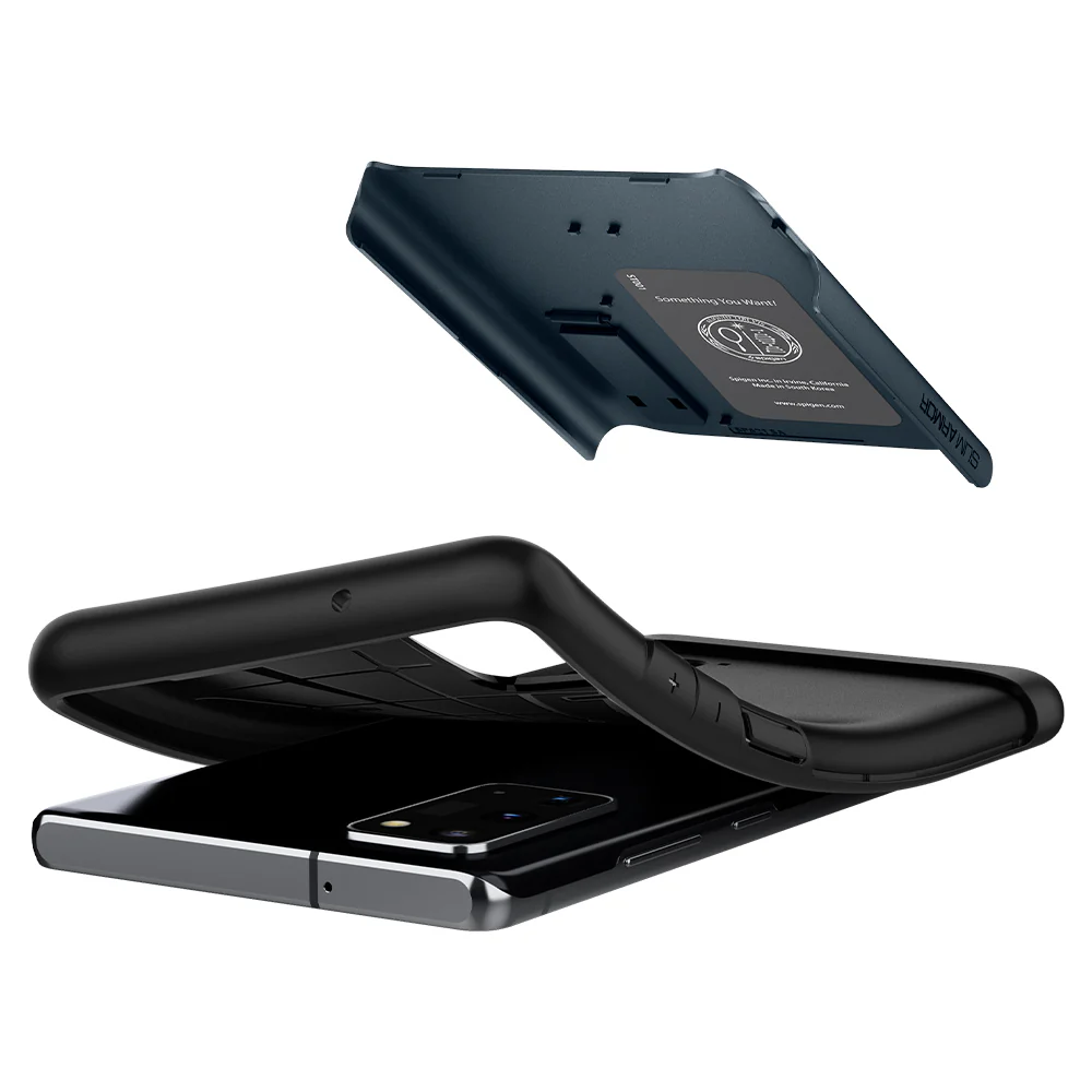 Spigen Galaxy Note 20 Slim Armor Case (Metal Slate) - Image 6