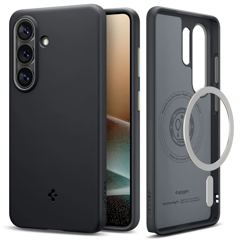 Spigen Galaxy S26 Ultra Nano Pop (MagFit) Case (Black Sesame) - Image 6
