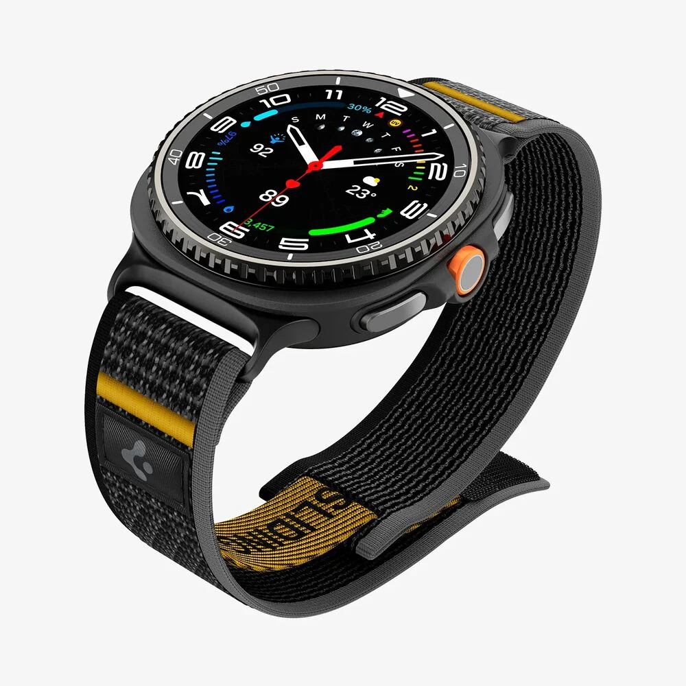 Spigen Galaxy Watch 40mm 44mm 46mm Athlex Air Wristband (Active Black) - Image 3