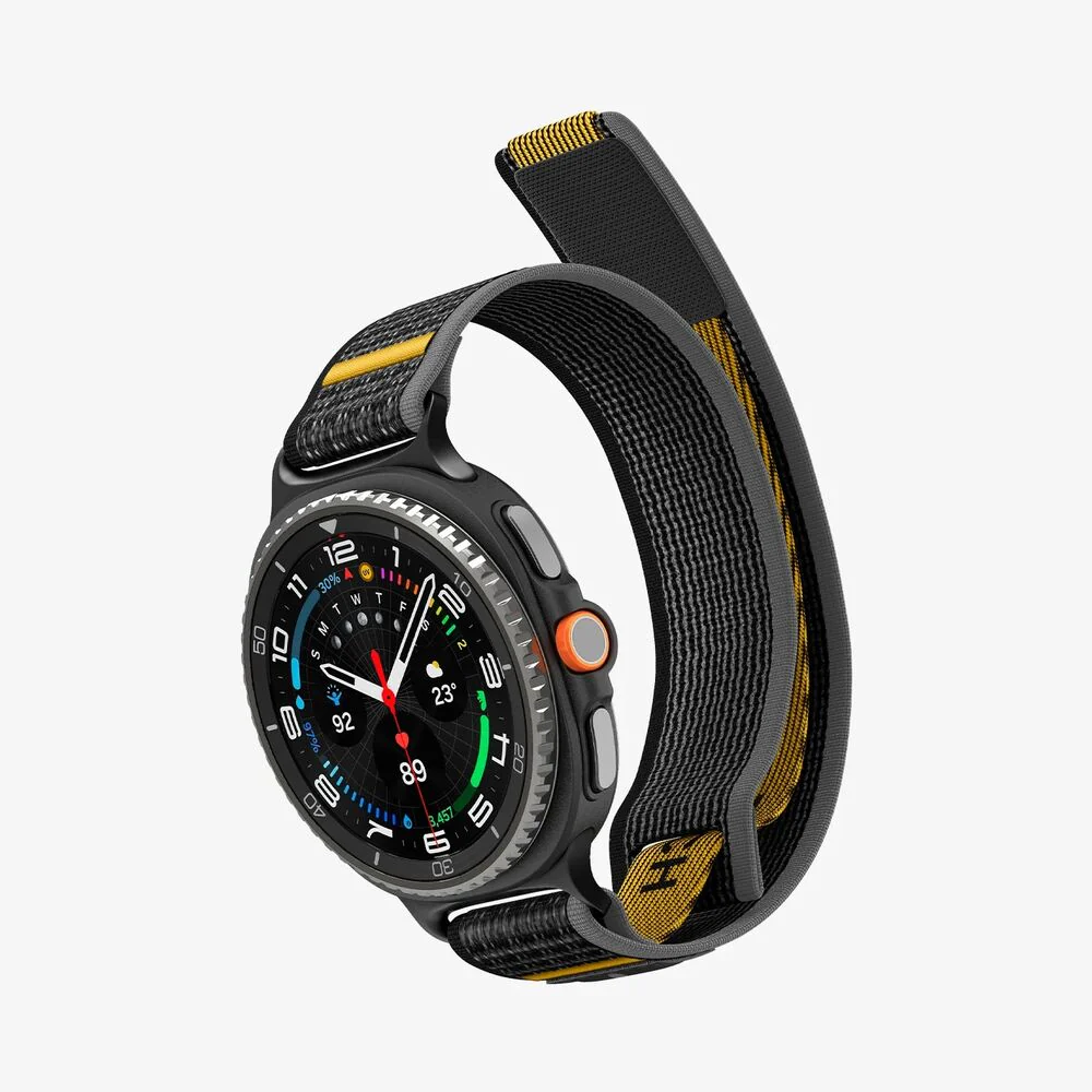 Spigen Galaxy Watch 40mm 44mm 46mm Athlex Air Wristband (Active Black) - Image 4