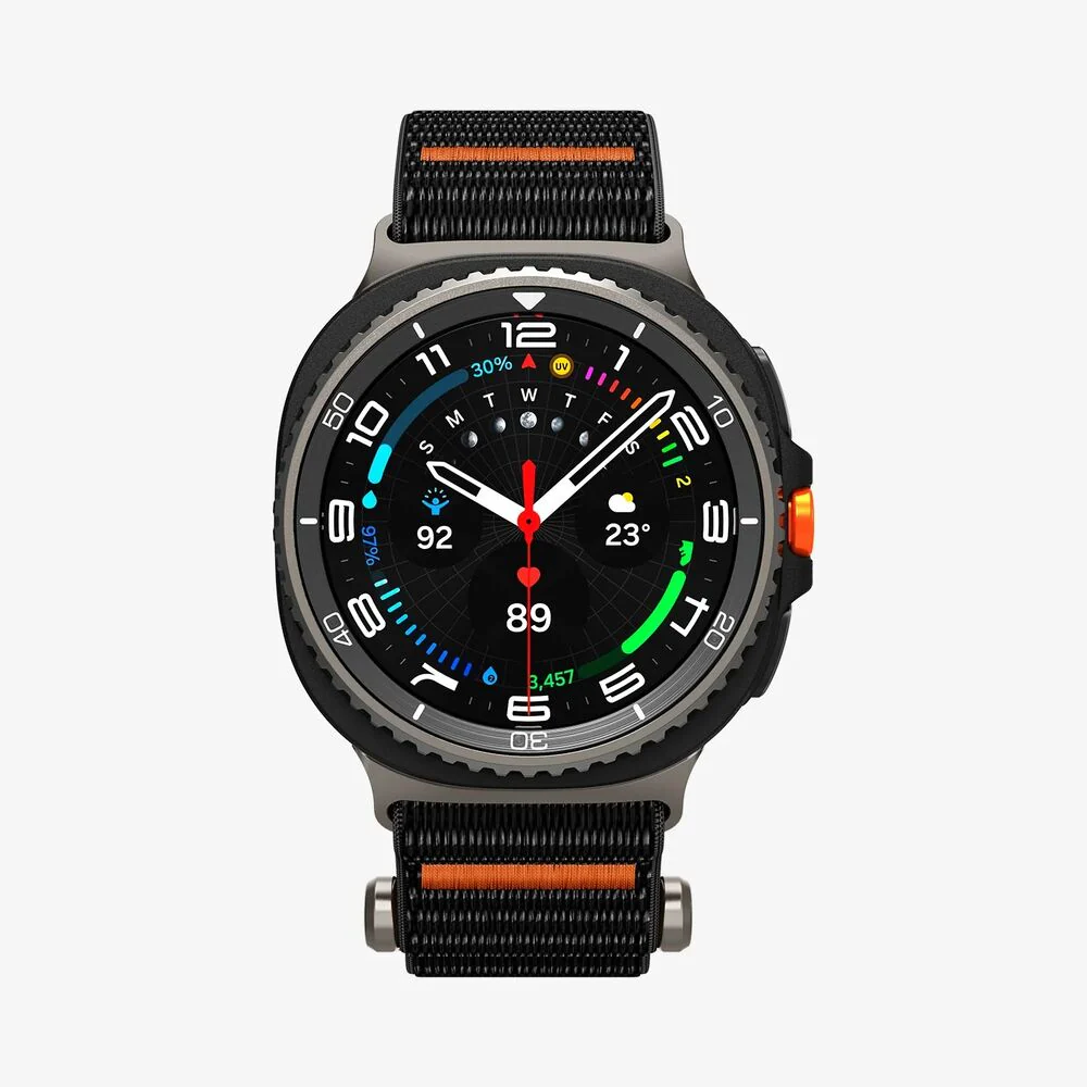 Spigen Galaxy Watch 40mm 44mm 46mm DuraPro Flex Wristband (Black) - Image 2