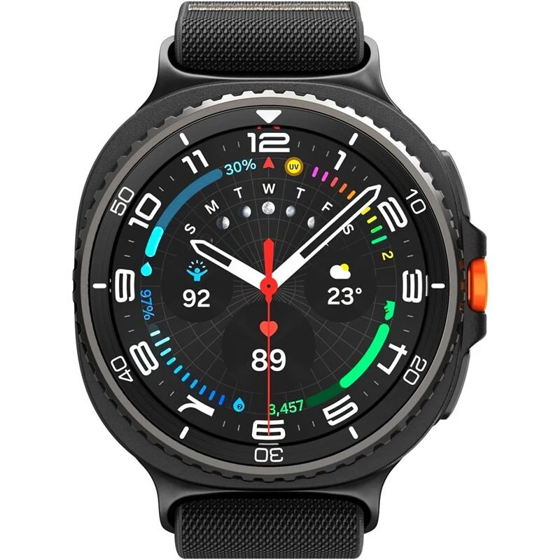 Spigen Galaxy Watch 40mm 44mm 46mm Lite Fit Wristband (Black) - Image 4