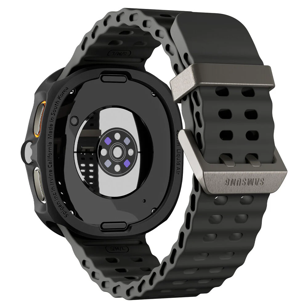 Spigen Galaxy Watch 8 40mm Liquid Air Case (Black) - Image 3