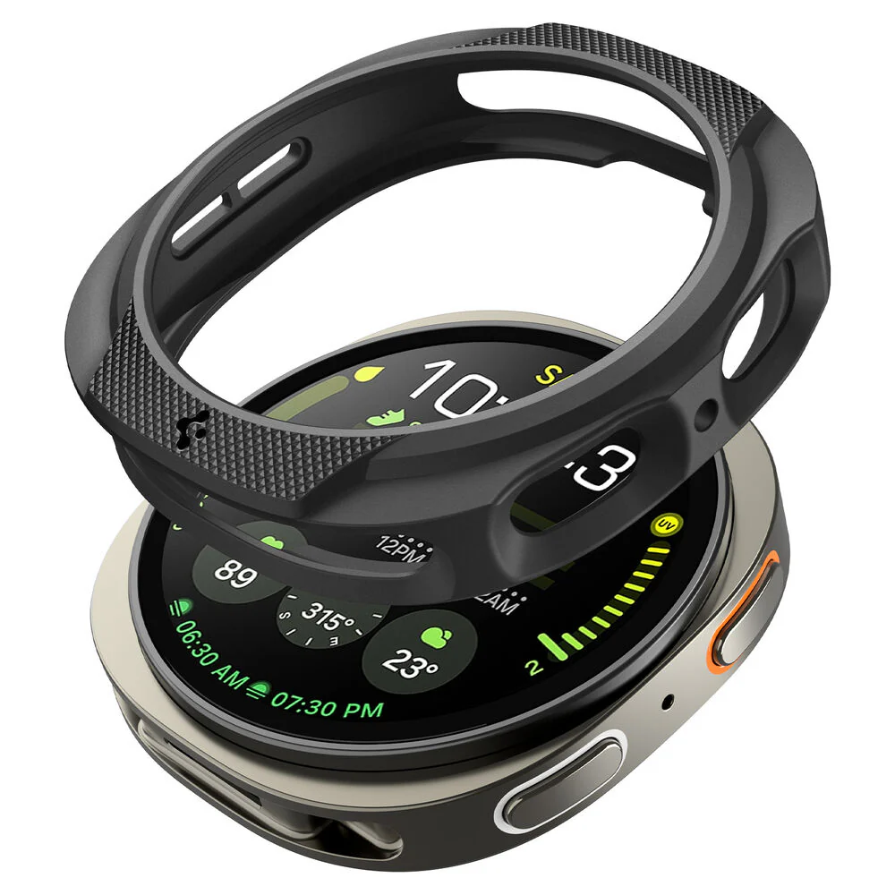 Spigen Galaxy Watch 8 40mm Liquid Air Case (Black) - Image 6