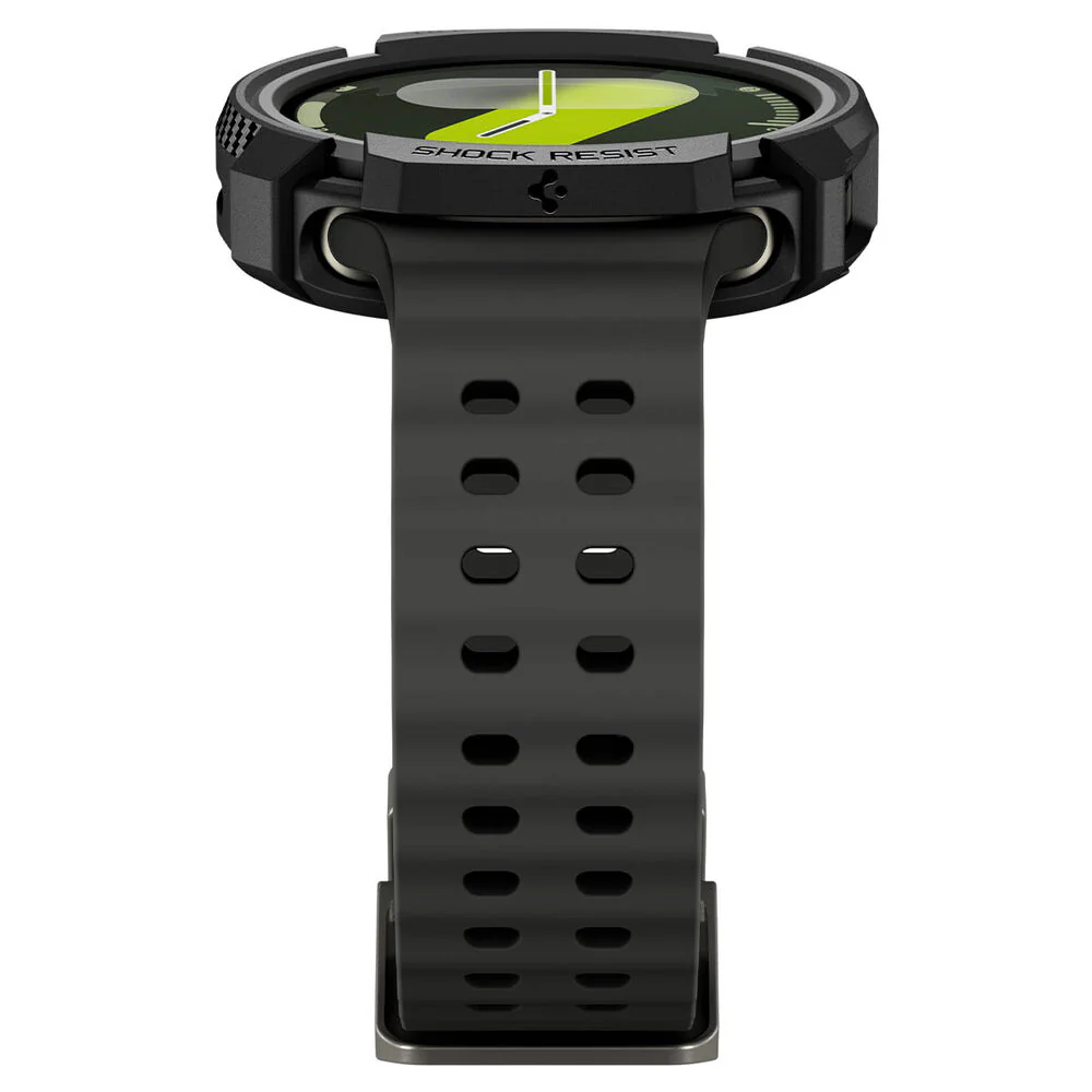 Spigen Galaxy Watch 8 44mm Rugged Armor Case (Black) - Image 6