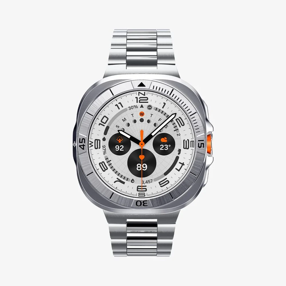 Spigen Galaxy Watch Ultra 47mm Bezel Tune Pro Case (Silver) - Image 4