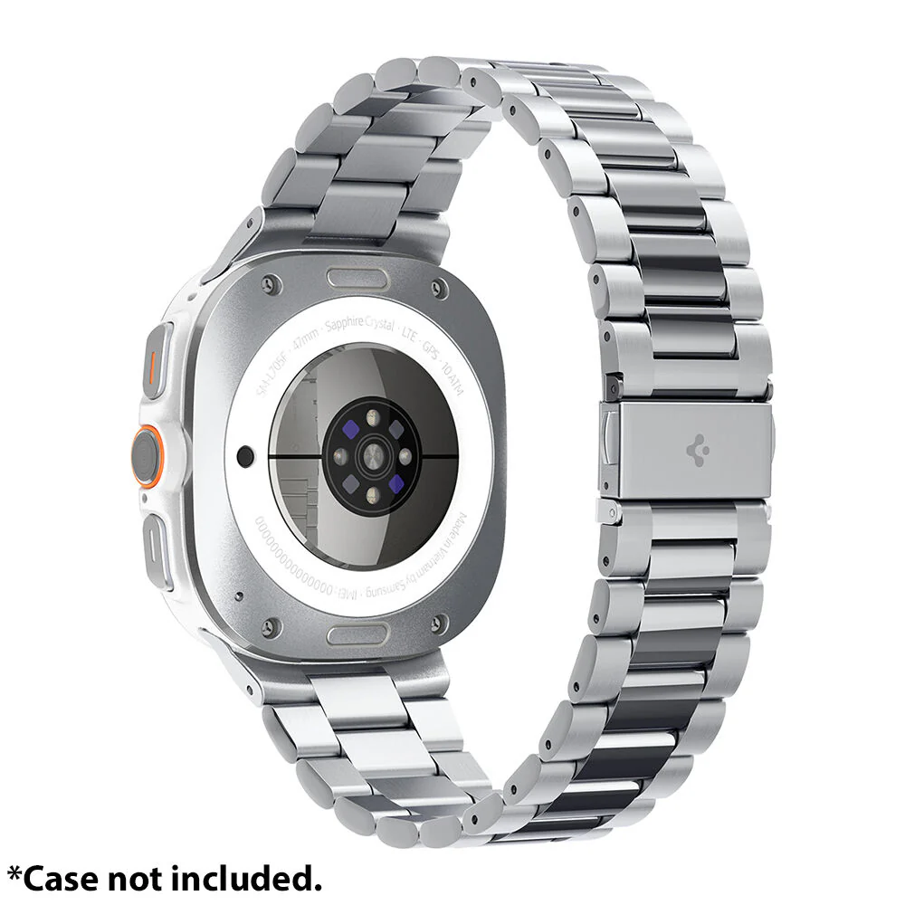 Spigen Galaxy Watch Ultra 47mm Modern Fit 316L Wristband (Silver) - Image 5