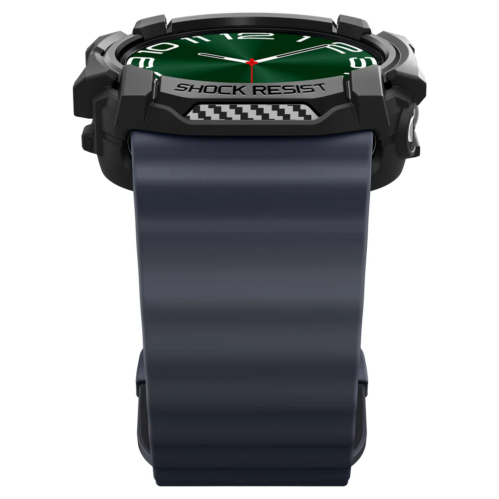 Spigen Galaxy Watch Ultra 47mm Rugged Armor Case (Black) - Image 6