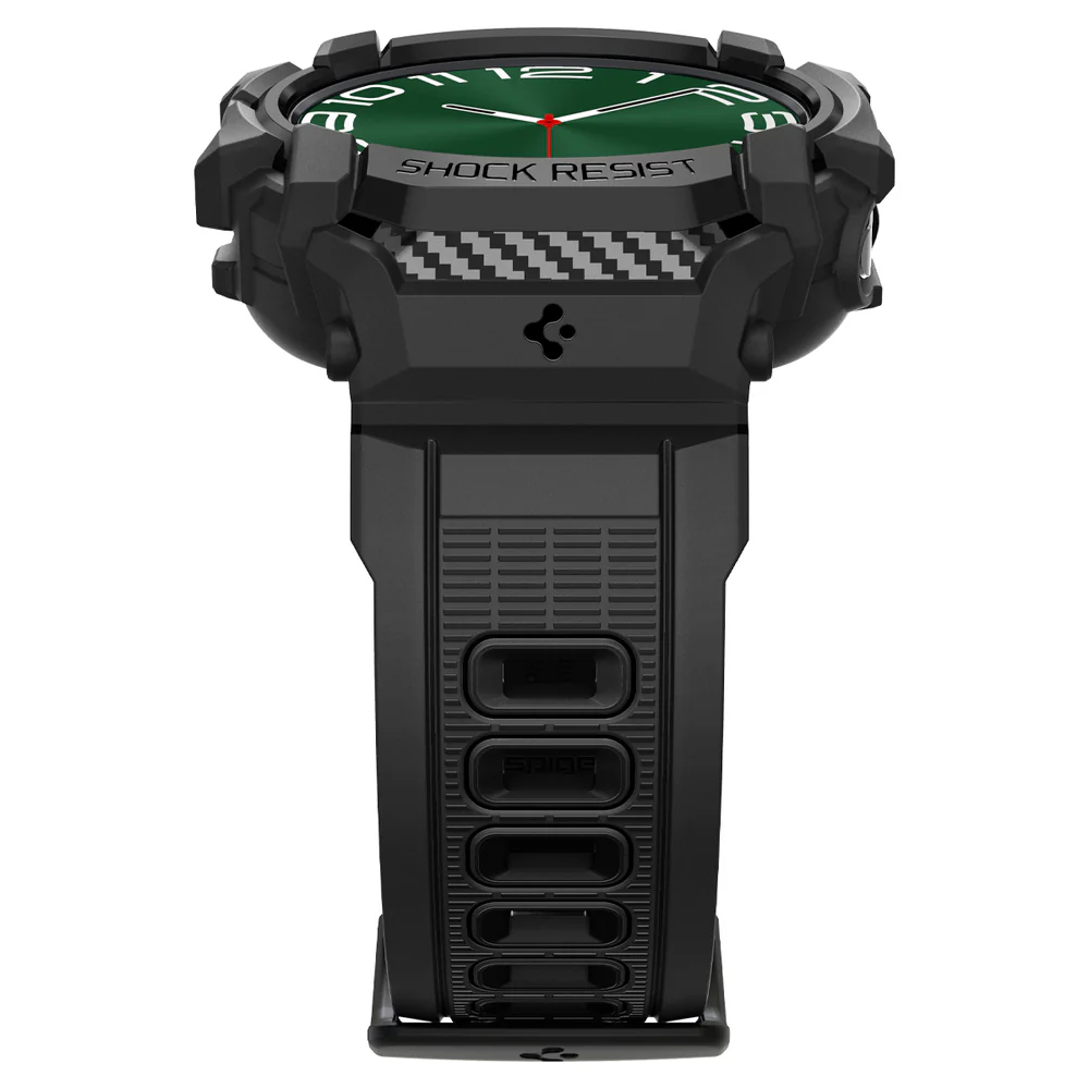 Spigen Galaxy Watch Ultra 47mm Rugged Armor Pro Case (Black) - Image 4