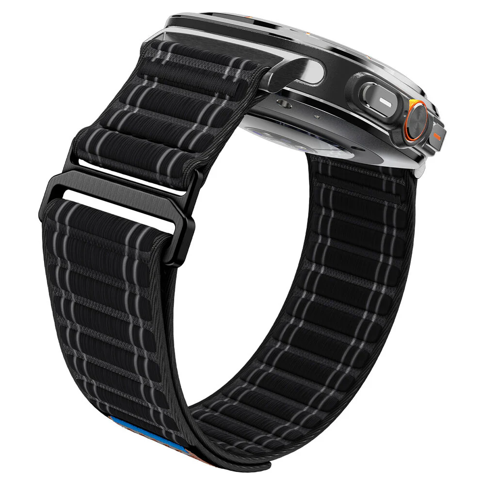 Spigen Galaxy Watch Ultra 47mm WBF0 Wristband (Black) - Image 4