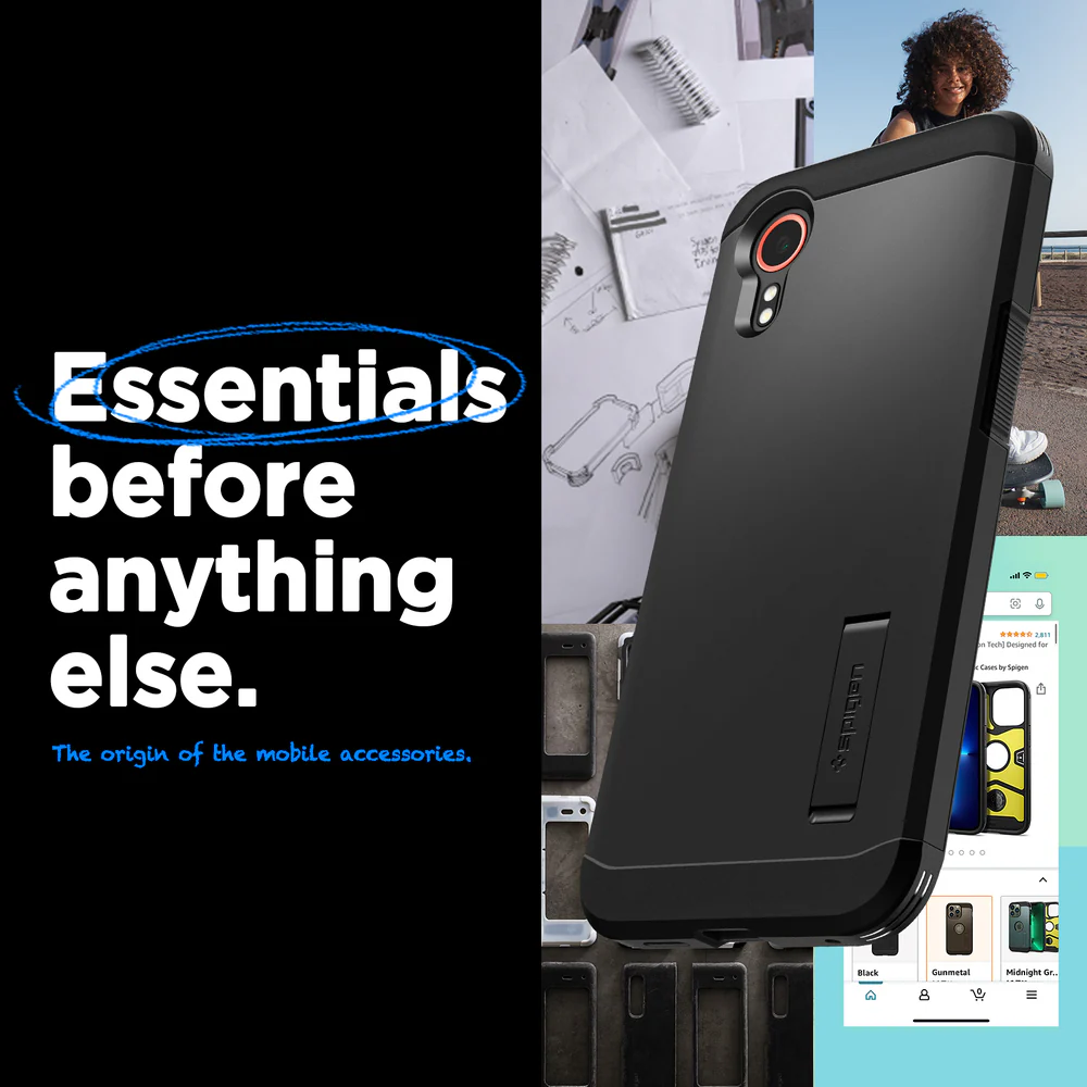 Spigen Galaxy XCover7 Tough Armor Case (Black) - Image 6